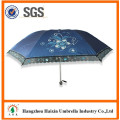 Chapéus de sol altos do laço de Quanlity China para o OEM reflexivo do guarda-chuva de sol da venda